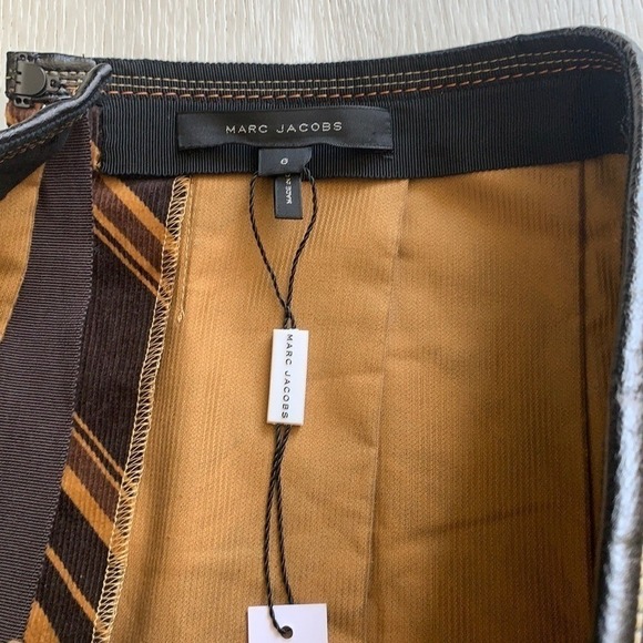 Marc Jacobs skirt mustard multip pleated midi - Picture 5 of 13